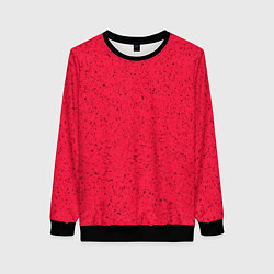 Женский свитшот Карминово-красный текстура