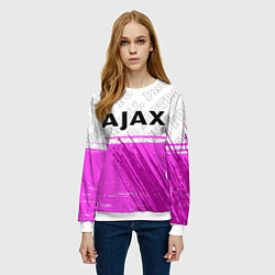 Свитшот женский Ajax pro football посередине, цвет: 3D-белый — фото 2