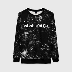 Женский свитшот Papa Roach black ice