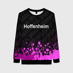 Свитшот женский Hoffenheim pro football посередине, цвет: 3D-черный