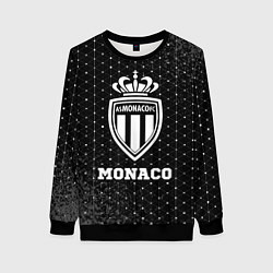 Свитшот женский Monaco sport на темном фоне, цвет: 3D-черный