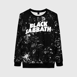 Свитшот женский Black Sabbath black ice, цвет: 3D-черный