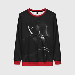 Свитшот женский Alone in the dark - Edward Carnby, цвет: 3D-красный