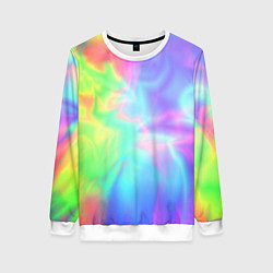 Женский свитшот Яркий тай-дай абстракция