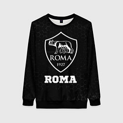 Свитшот женский Roma sport на темном фоне, цвет: 3D-черный