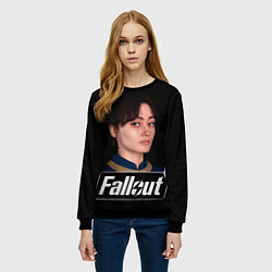 Свитшот женский Lucy MacLean, цвет: 3D-черный — фото 2