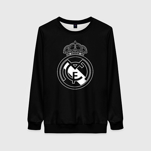Женский свитшот Barcelona fc sport club / 3D-Черный – фото 1