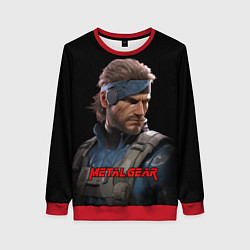 Женский свитшот Веном Снейк из игры Metal gear