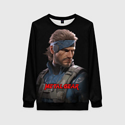 Женский свитшот Веном Снейк из игры Metal gear