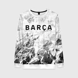 Свитшот женский Barcelona white graphite, цвет: 3D-белый