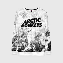 Свитшот женский Arctic Monkeys white graphite, цвет: 3D-белый