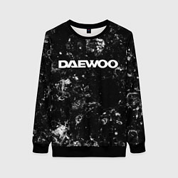 Свитшот женский Daewoo black ice, цвет: 3D-черный