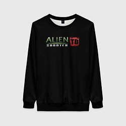 Свитшот женский Alien Shooter, цвет: 3D-черный