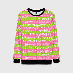 Женский свитшот Summer pattern