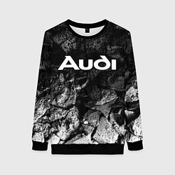 Свитшот женский Audi black graphite, цвет: 3D-черный