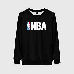 Свитшот женский NBA logo sport, цвет: 3D-черный