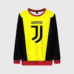 Женский свитшот Juventus sport geometry yellow