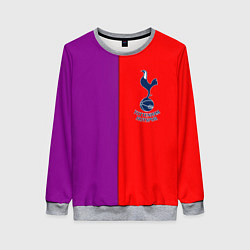 Свитшот женский Tottenham fc geometry, цвет: 3D-меланж