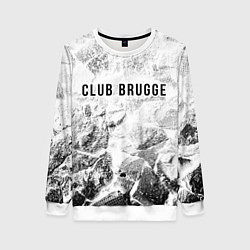 Женский свитшот Club Brugge white graphite
