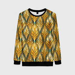 Женский свитшот Золото осени травинки