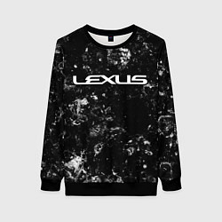 Свитшот женский Lexus black ice, цвет: 3D-черный