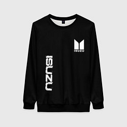 Женский свитшот Isuzu logo white