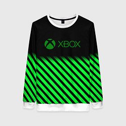 Женский свитшот Xbox line green