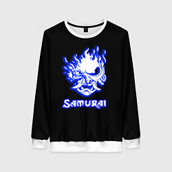 Женский свитшот Samurai logo ghost