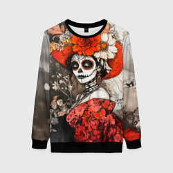 Женский свитшот Катрина в красном