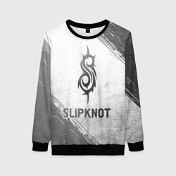 Свитшот женский Slipknot - white gradient, цвет: 3D-черный