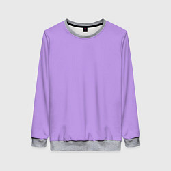 Женский свитшот Эмоция страха - сиреневый