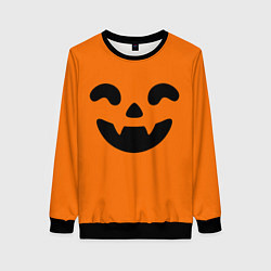 Женский свитшот Весёлая тыква верх