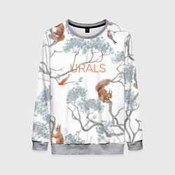 Женский свитшот Уральский паттерн