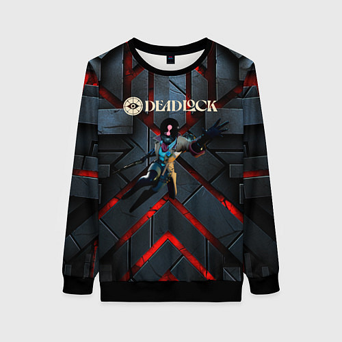 Женский свитшот Paradox Deadlock / 3D-Черный – фото 1