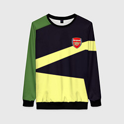 Свитшот женский Arsenal geometry, цвет: 3D-черный