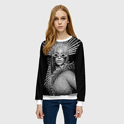 Свитшот женский Beyonce R&B, цвет: 3D-белый — фото 2
