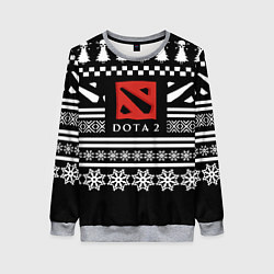 Женский свитшот Dota pattern game