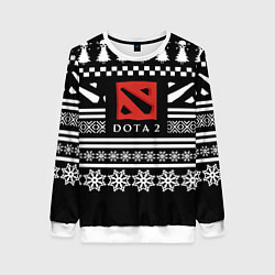 Женский свитшот Dota pattern game