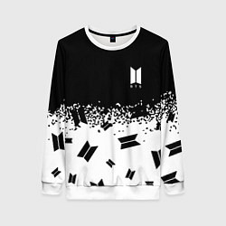 Свитшот женский Marshmello dj pattern краски, цвет: 3D-белый