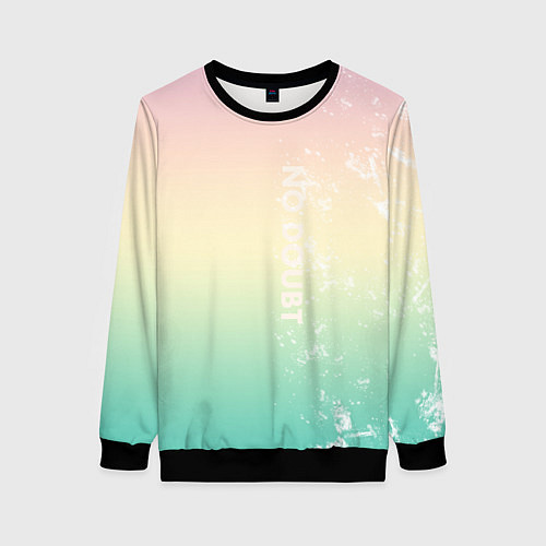 Женский свитшот No doubt / 3D-Черный – фото 1