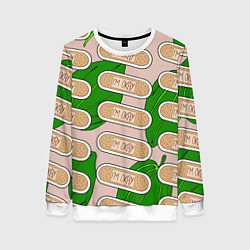 Женский свитшот Я в порядке пластырь