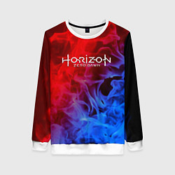 Женский свитшот Horizon zero dawn fire gradient