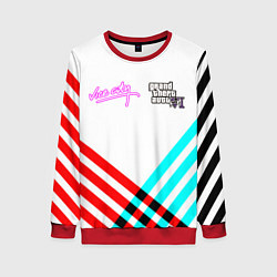 Женский свитшот GTA6 vice city line