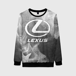 Свитшот женский Lexus - grey gradient, цвет: 3D-черный