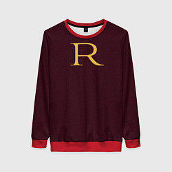 Женский свитшот Weasley jumper letter R