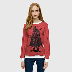 Свитшот женский Мрачный Бэтмен, цвет: 3D-белый — фото 2