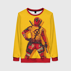 Свитшот женский Deadpool - Wade Wilson, цвет: 3D-красный