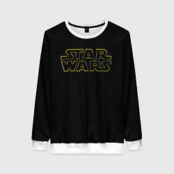 Свитшот женский Logo - Star Wars, цвет: 3D-белый