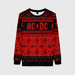 Женский свитшот ACDC christmas sweater