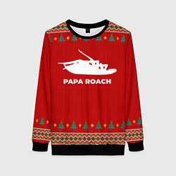 Свитшот женский Papa Roach new year, цвет: 3D-черный